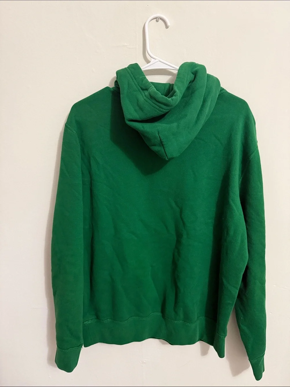 Polo by Ralph Lauren Green Pullover Hoodie with Yellow Pony